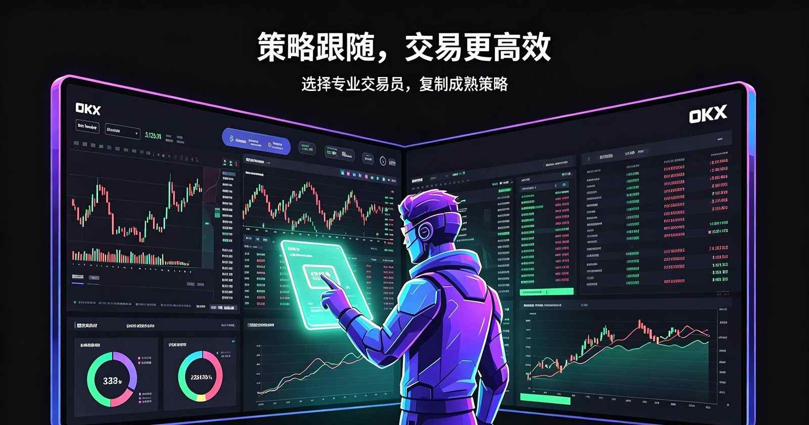 oy交易所平台 App 主界面展示
